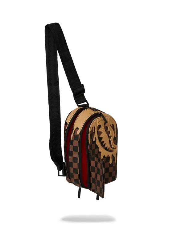 DESIGNER DRIP EFFECT BACKPACK SLING