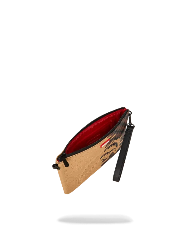 DESIGNER DRIP EFFECT CROSSOVER CLUTCH