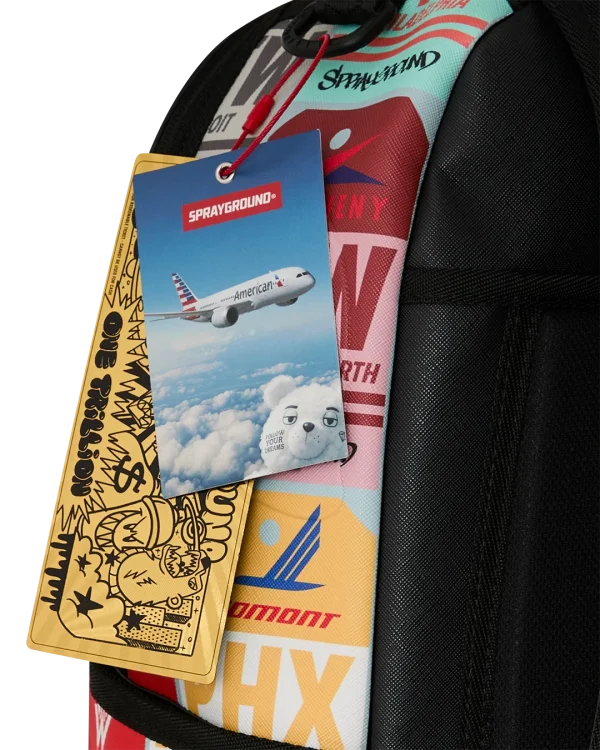 AMERICAN AIRLINES 100 YRS GLOBAL TRAVELER BACKPACK