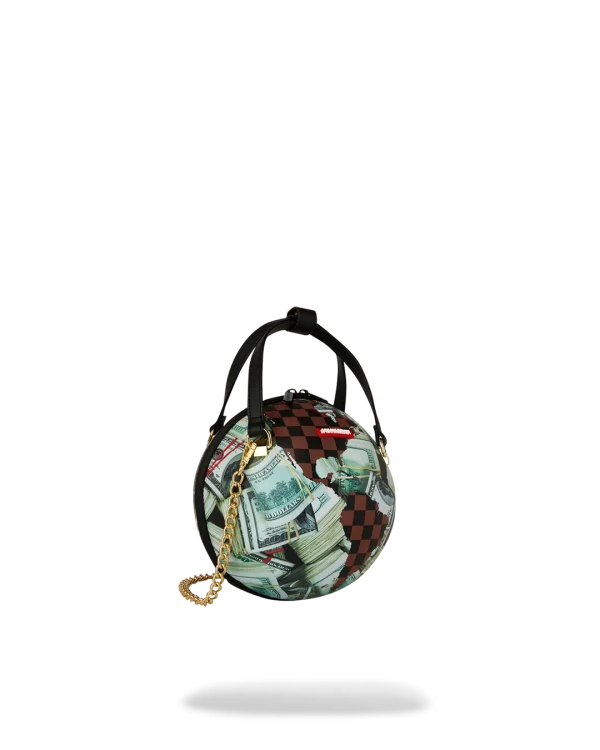 FULLY LOADED GLOBE HANDBAG
