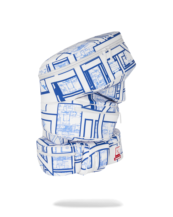 FRANK LLOYD WRIGHT COLLAB EXPERIMENTAL SPIRAL BACKPACK