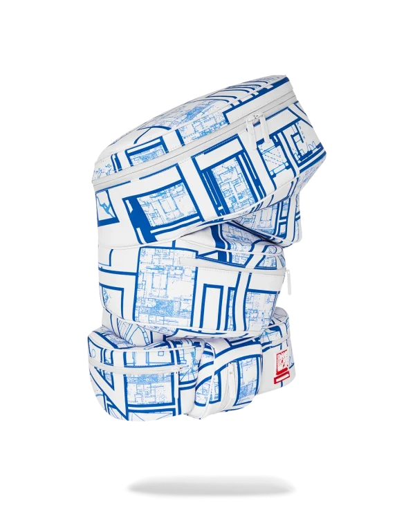 FRANK LLOYD WRIGHT COLLAB EXPERIMENTAL SPIRAL BACKPACK