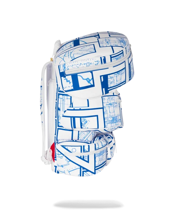 FRANK LLOYD WRIGHT COLLAB EXPERIMENTAL SPIRAL BACKPACK