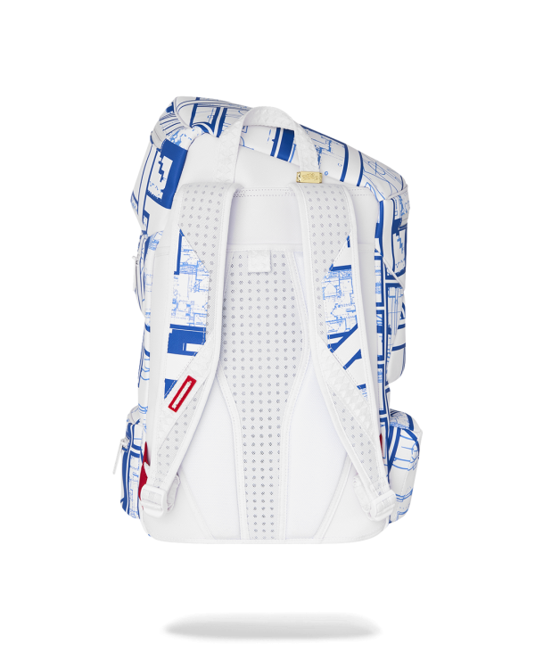 FRANK LLOYD WRIGHT COLLAB EXPERIMENTAL SPIRAL BACKPACK