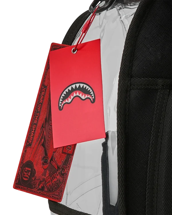 SHARK CENTRAL - CLEAR BACKPACK