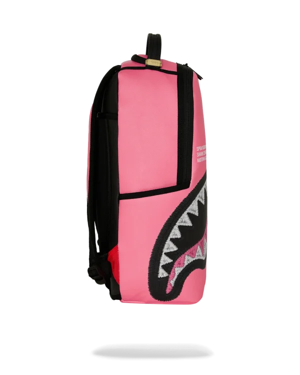 SHARK CENTRAL EMBROIDERED EFFECT BACKPACK