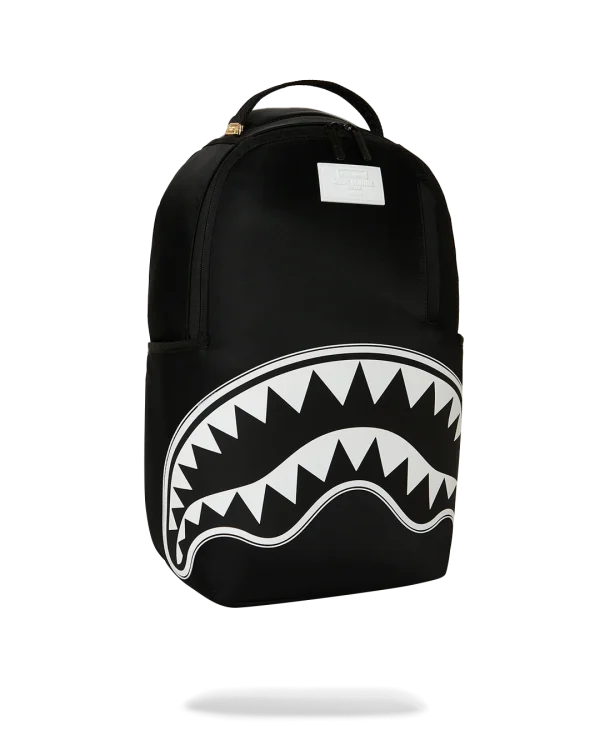 SHARK CENTRAL 2 - BLACK WHITE BACKPACK