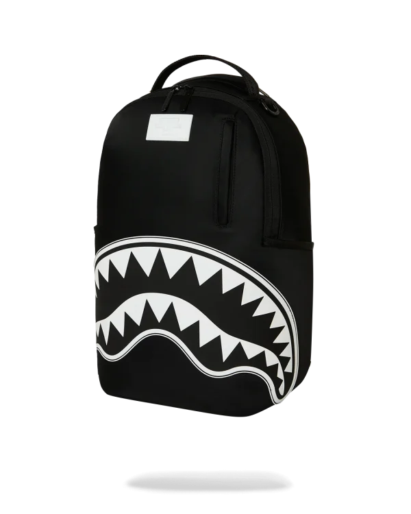 SHARK CENTRAL 2 - BLACK WHITE BACKPACK