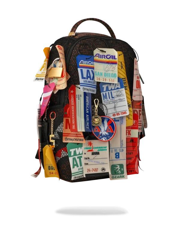 AMERICAN AIRLINES 100 YRS - TAGS ON TAGS BACKPACK
