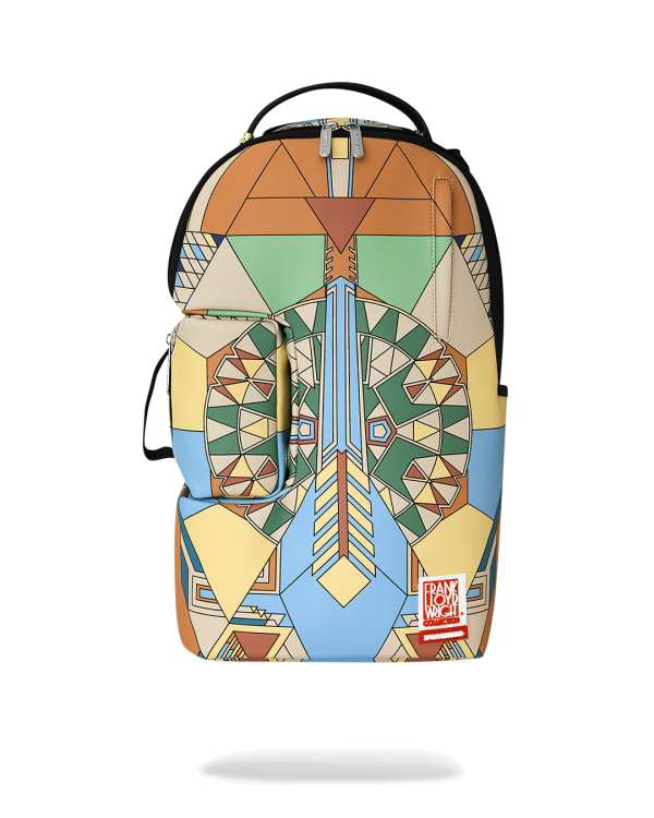 FRANK LLOYD WRIGHT COLLAB IMPERIAL MODULAR REMOVABLE BACKPACK