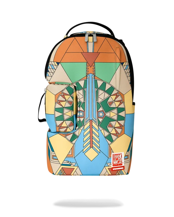 FRANK LLOYD WRIGHT COLLAB IMPERIAL MODULAR REMOVABLE BACKPACK
