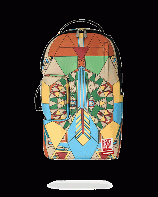 FRANK LLOYD WRIGHT COLLAB IMPERIAL MODULAR REMOVABLE BACKPACK