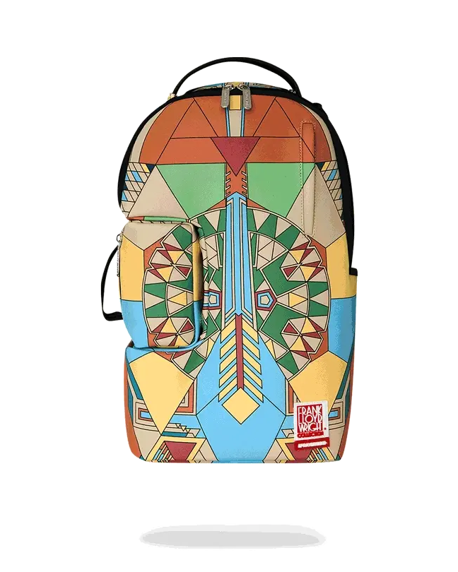 FRANK LLOYD WRIGHT COLLAB IMPERIAL MODULAR REMOVABLE BACKPACK