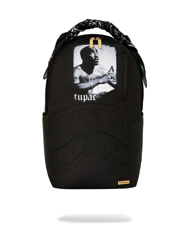 TUPAC POETRY - BANDANA HANDLE BACKPACK