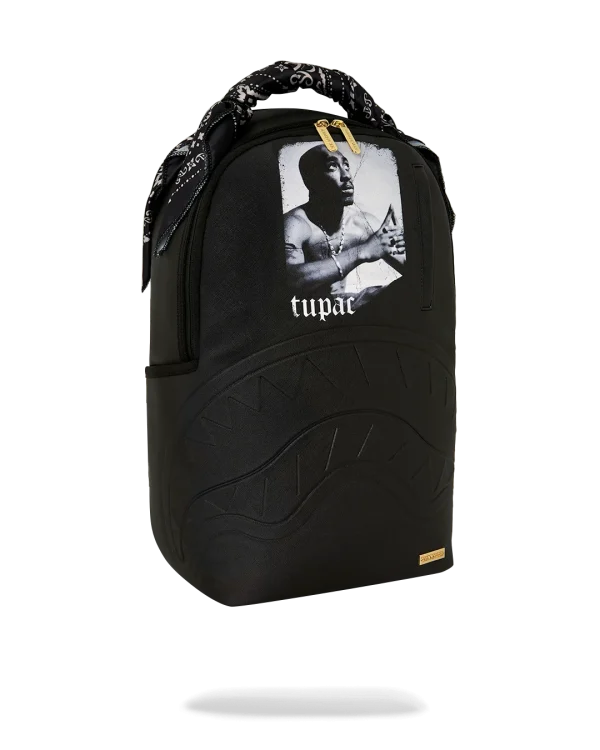 TUPAC POETRY - BANDANA HANDLE BACKPACK