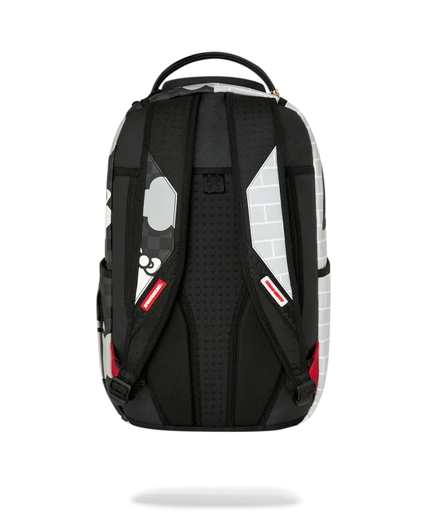 HELLO KITTY OFFICIAL COLLAB - BRICK WALL SPLIT BACKPACK