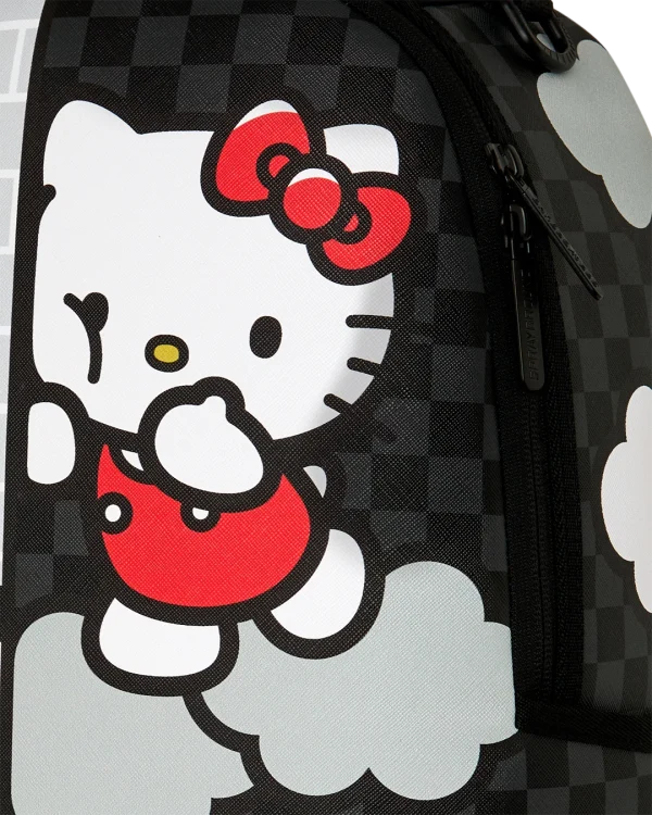 HELLO KITTY OFFICIAL COLLAB - BRICK WALL SPLIT BACKPACK