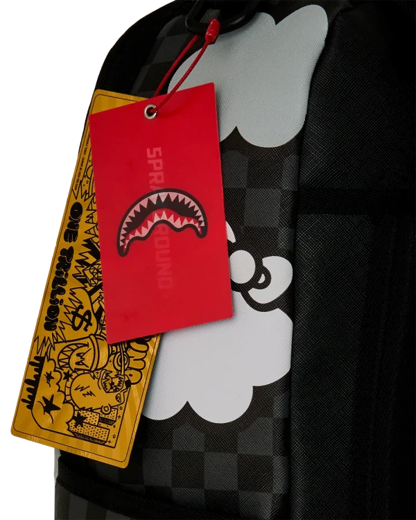 HELLO KITTY OFFICIAL COLLAB - BRICK WALL SPLIT BACKPACK