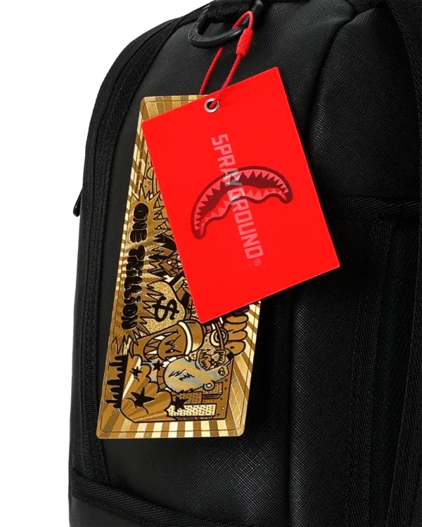 GREY SHARK CENTRAL PAINTED BACKPACK