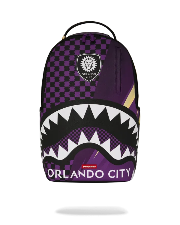 MLS COLLAB - ORLANDO CITY CHECK SPLIT DLXSV BACKPACK
