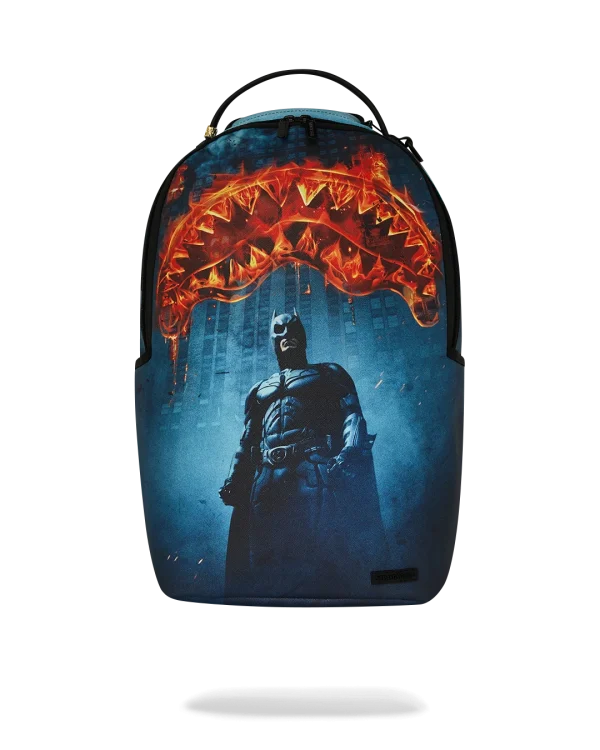 BATMAN BEGINS GOTHAN SHARK INFERNO BACKPACK