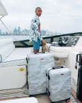 3AM LE BLANC SHARKNAUTICS HARDSHELL FULL-SIZE LUGGAGE