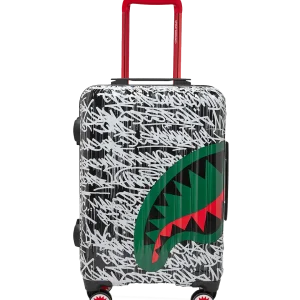 NIGHT NIGHT SHARKNAUTICS HARDSHELL CARRY-ON LUGGAGE