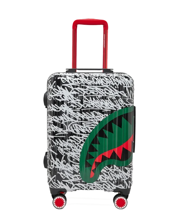 NIGHT NIGHT SHARKNAUTICS HARDSHELL CARRY-ON LUGGAGE
