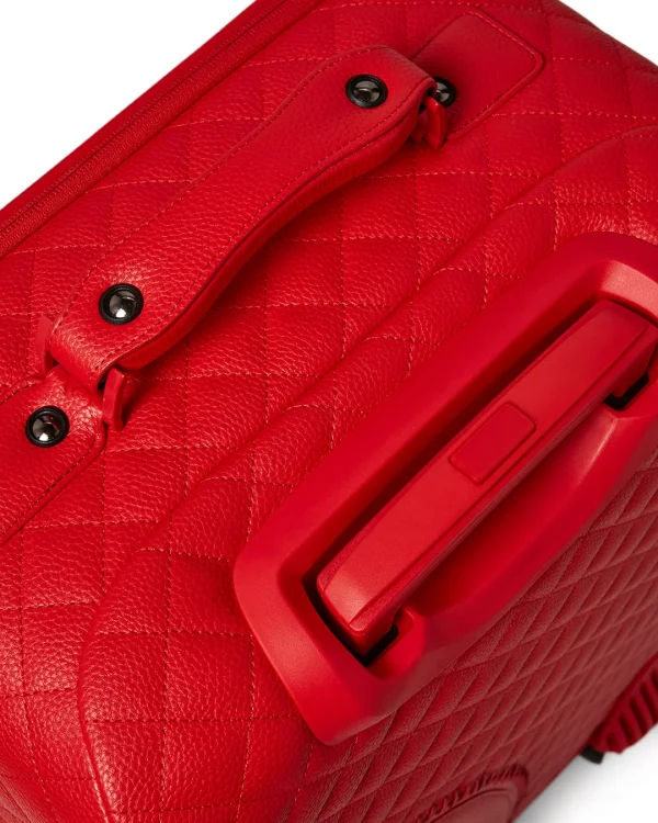 RED RIVIERA JETSETTER CARRY-ON LUGGAGE