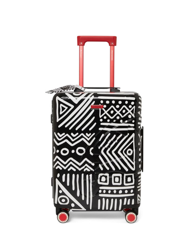 A.I.8 AFRICAN INTELLIGENCE - ORIGIN STORY SHARKNAUTICS HARDSHELL CARRY-ON LUGGAGE