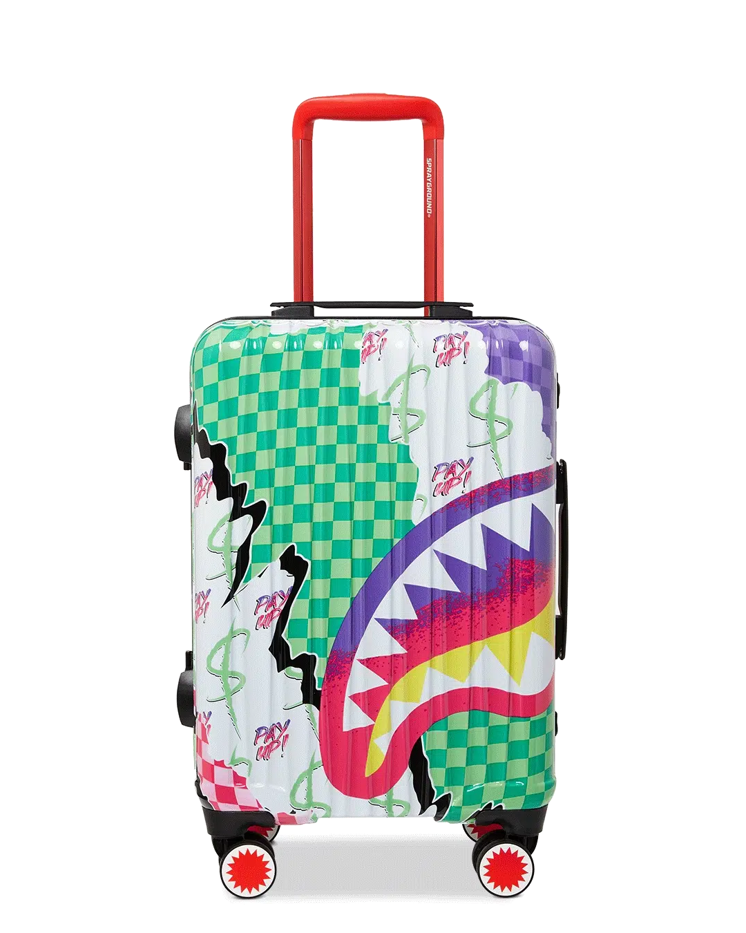 DREAMY TECHNICOLOR SHARKNAUTICS HARDSHELL CARRY-ON LUGGAGE