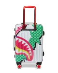 DREAMY TECHNICOLOR SHARKNAUTICS HARDSHELL CARRY-ON LUGGAGE