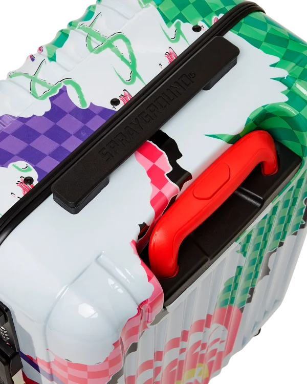 DREAMY TECHNICOLOR SHARKNAUTICS HARDSHELL CARRY-ON LUGGAGE
