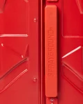 MOLDED SHARKITECTURE RED HARDSHELL CARRY-ON LUGGAGE