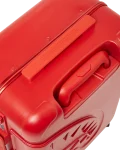 MOLDED SHARKITECTURE RED HARDSHELL CARRY-ON LUGGAGE