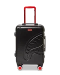 MOLDED SHARKITECTURE BLACK HARDSHELL CARRY-ON LUGGAGE