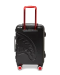 MOLDED SHARKITECTURE BLACK HARDSHELL CARRY-ON LUGGAGE