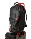 MOLDED SHARKITECTURE BLACK HARDSHELL CARRY-ON LUGGAGE