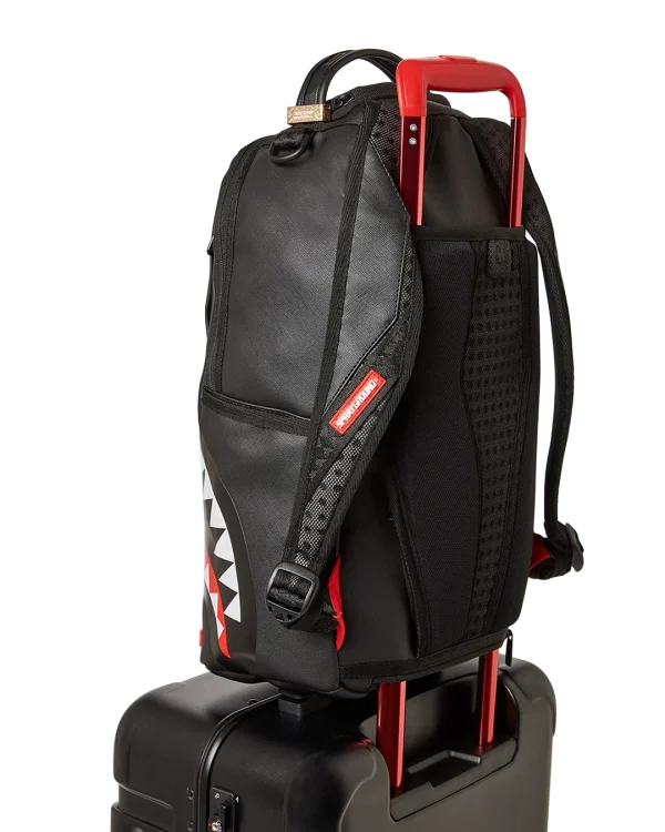 MOLDED SHARKITECTURE BLACK HARDSHELL CARRY-ON LUGGAGE