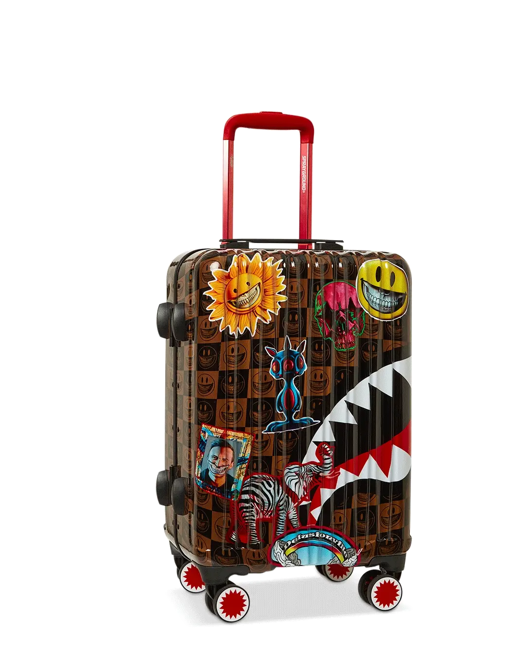 GLOBAL MOGUL POPAGANDA RON ENGLISH EDITION HARDSHELL CARRY-ON LUGGAGE