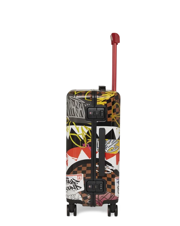 SHARKS IN PARIS THE RIZZ SHARKNAUTICS HARDSHELL CARRY-ON LUGGAGE