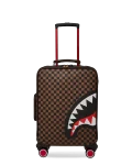 EXTERIOR GOLD ZIP POCKET SHARKS IN PARIS JETSETTER CARRY-ON LUGGAGE