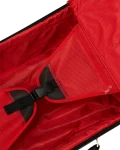 EXTERIOR GOLD ZIP POCKET SHARKS IN PARIS JETSETTER CARRY-ON LUGGAGE