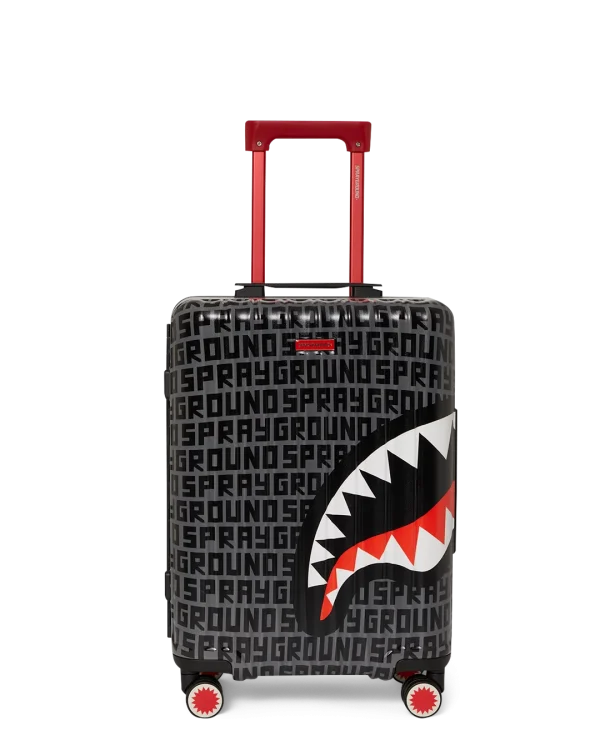 SHARKFINITY STEALTH PILOT SHARKNAUTICS HARDSHELL CARRY-ON LUGGAGE
