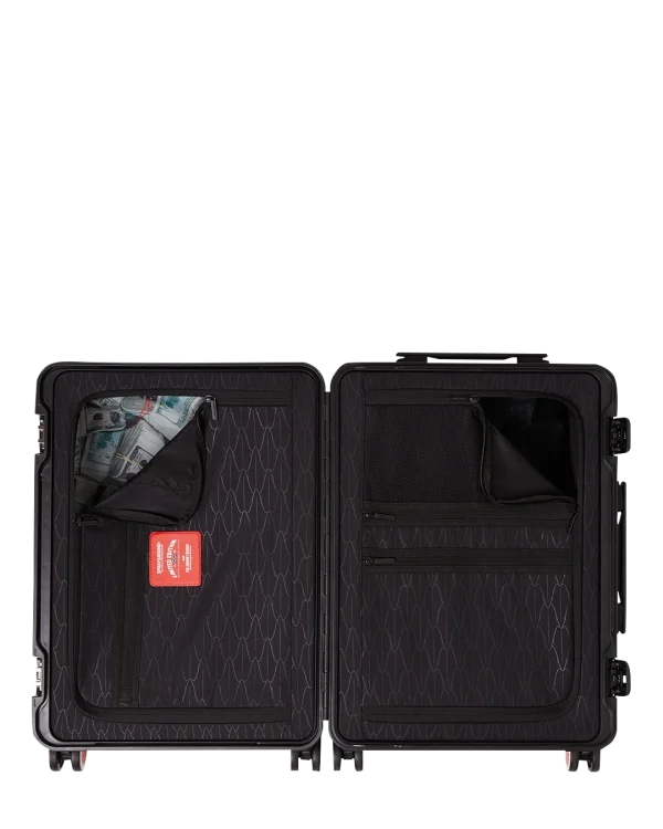SHARKFINITY STEALTH PILOT SHARKNAUTICS HARDSHELL CARRY-ON LUGGAGE