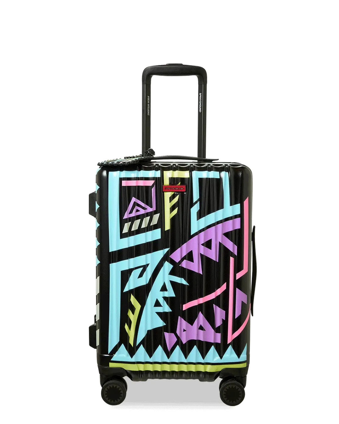 A.I. PATH TO THE FUTURE III HARDSHELL CARRY-ON LUGGAGE - SANDFLOWER COLLAB