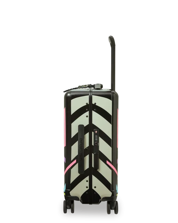 A.I. PATH TO THE FUTURE III HARDSHELL CARRY-ON LUGGAGE - SANDFLOWER COLLAB