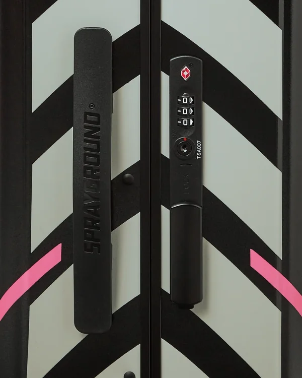 A.I. PATH TO THE FUTURE III HARDSHELL CARRY-ON LUGGAGE - SANDFLOWER COLLAB
