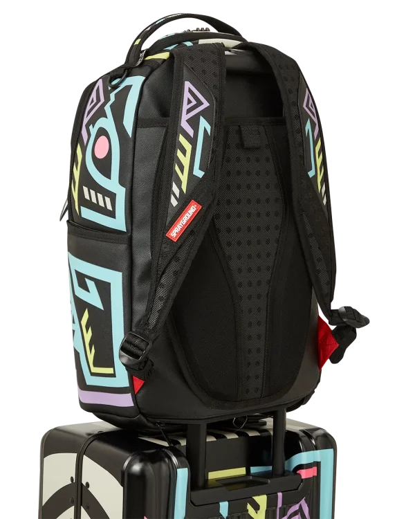 A.I. PATH TO THE FUTURE III HARDSHELL CARRY-ON LUGGAGE - SANDFLOWER COLLAB