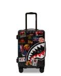 GLOBAL MOGUL UNLIMITED MILES SHARKNAUTICS HARDSHELL CARRY-ON LUGGAGE